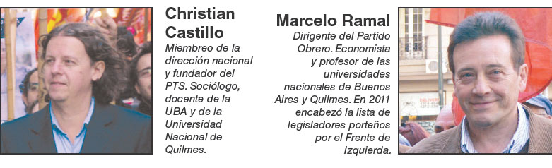 Christian Castillo y Marcelo Ramal