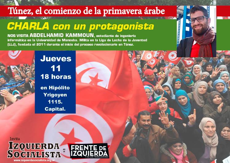 Túnez, el comienzo de la primavera árabe CHARLA con un protagonista