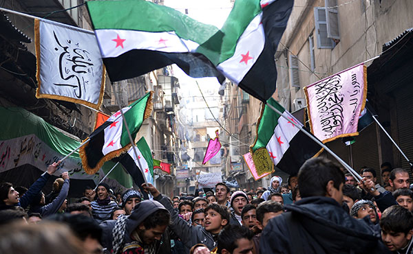 Convocatoria para el apoyo a la revolución en Siria