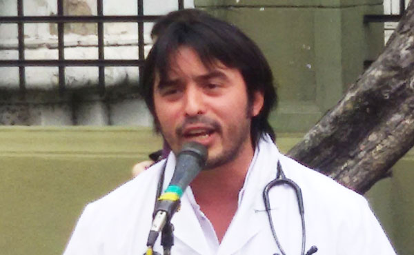 Aníbal Aristizábal - Presidente Cicop Hospital Fiorito