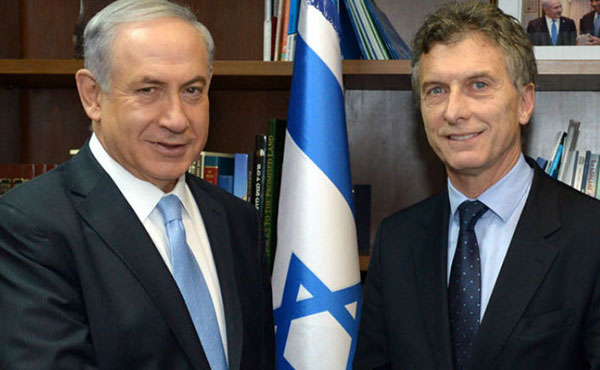 Macri con Netanyahu