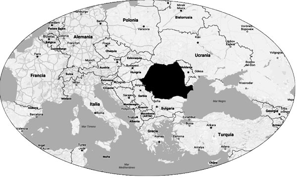 mapa-rumania-gris