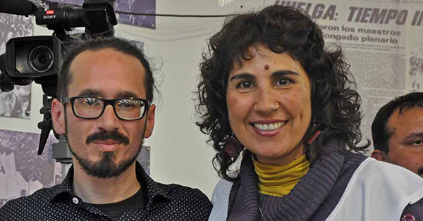 Sergio Henríquez SUTE y Angélica Lagunas ATEN candidatos de la Multicolor 
