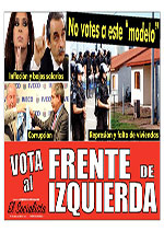 Periódico El Socialista N°199 - 3 de Agosto de 2011 - Izquierda Socialista