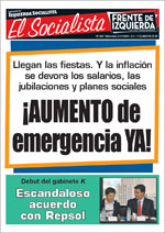 Periódico El Socialista N°258 - 27 de Noviembre de 2013 - Izquierda Socialista
