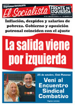 Periódico El Socialista N°278 - 8 de Octubre de 2014 - Izquierda Socialista