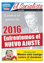 Periódico El Socialista N°305 - 11 de Diciembre de 2015 - Izquierda Socialista