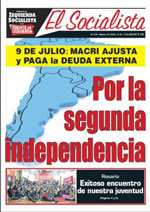Periódico El Socialista N°318 - 5 de Julio de 2016 - Izquierda Socialista