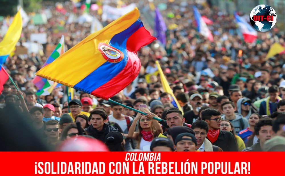 Cámara de Diputados - El Frente de Izquierda presentó proyecto en apoyo al pueblo colombiano