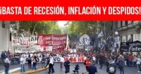 ¡Basta de recesión, inflación y despidos!