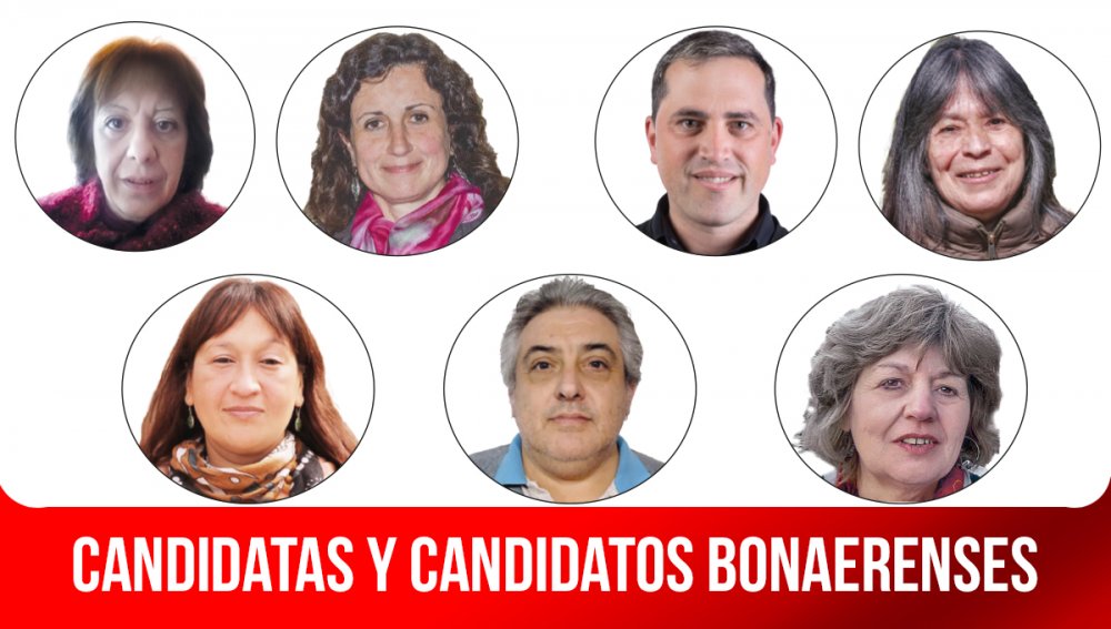 Candidatas y candidatos bonaerenses