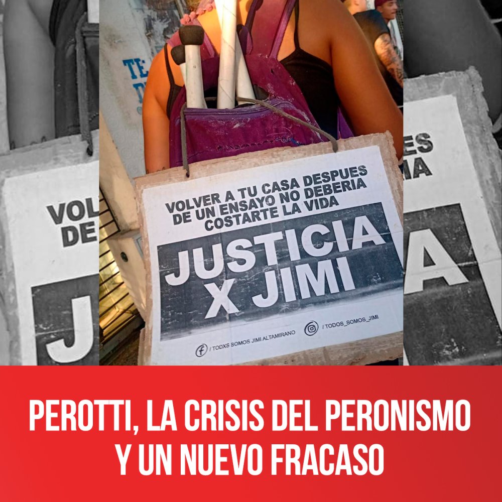 Perotti, la crisis del peronismo y un nuevo fracaso