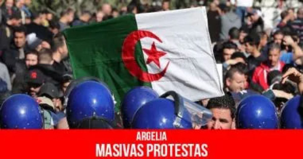 Argelia: masivas protestas