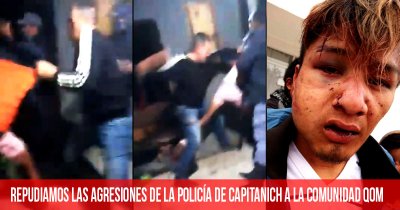 Repudiamos las agresiones de la policía de Capitanich a la comunidad qom