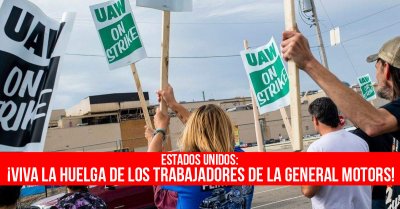 Estados Unidos: ¡Viva la huelga de los trabajadores de la General Motors!