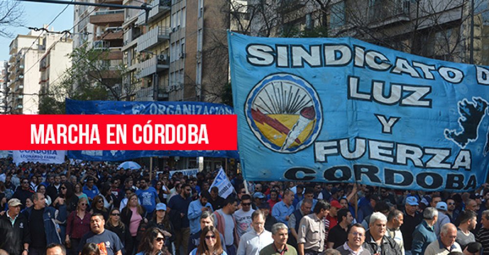 Marcha en Córdoba