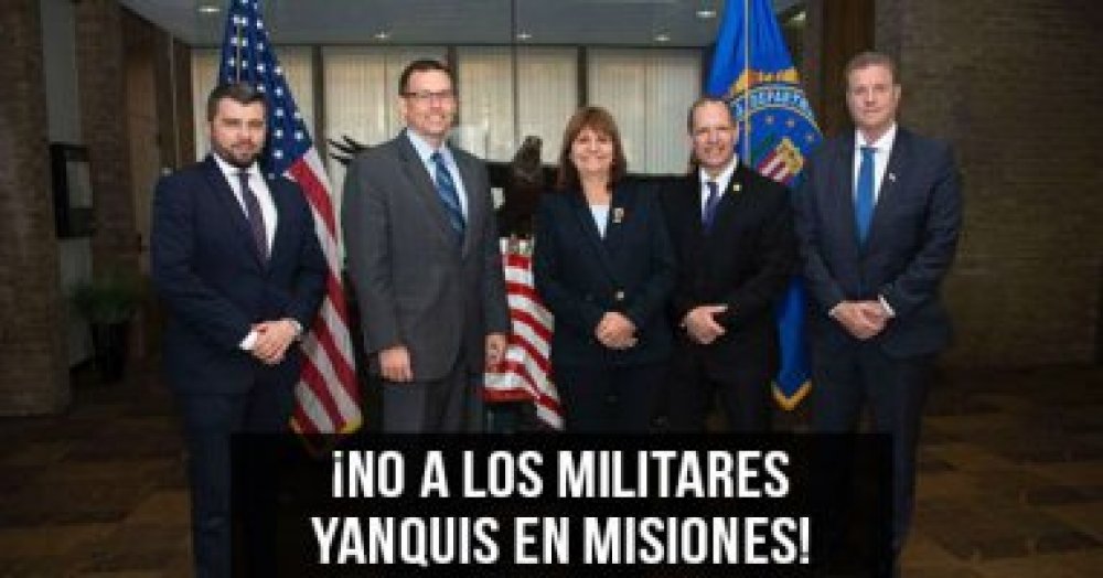 ¡No a los militares yanquis en Misiones!