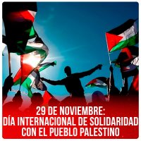 29 de noviembre: d&iacute;a internacional de solidaridad con el pueblo palestino