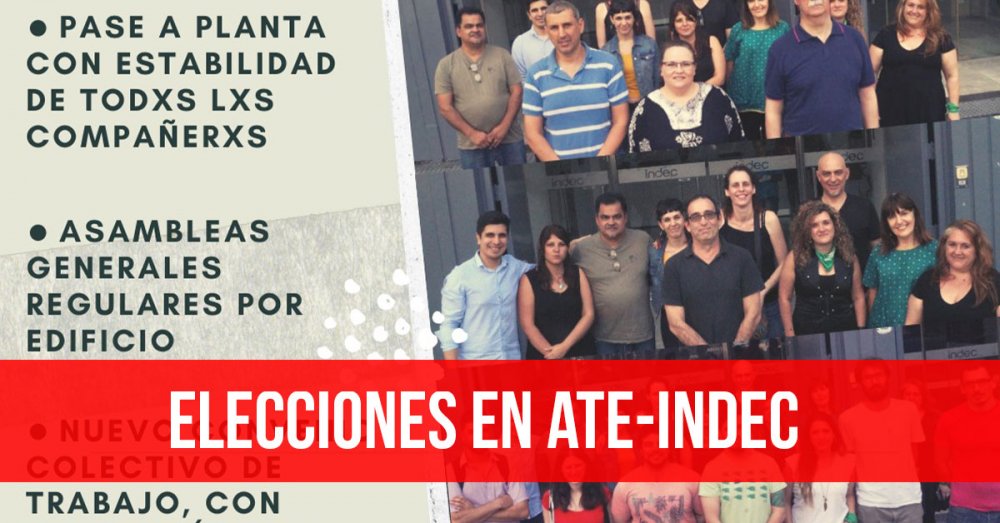 Elecciones en ATE-Indec