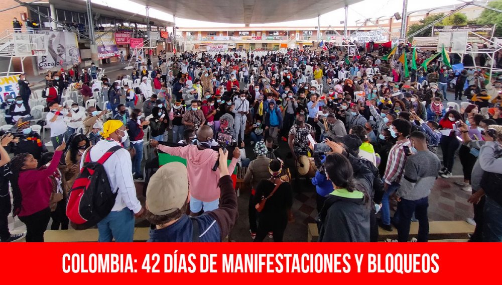 Colombia: 42 días de manifestaciones y bloqueos
