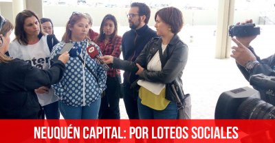 Neuquén Capital: por loteos sociales
