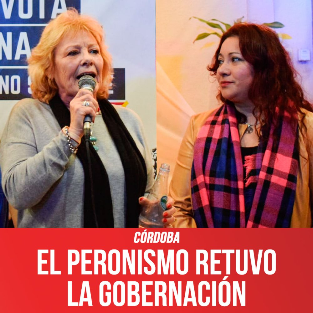 Córdoba / El peronismo retuvo la gobernación