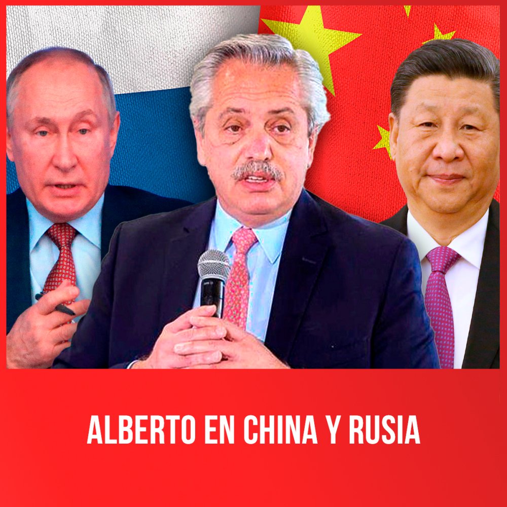 Alberto en China y Rusia