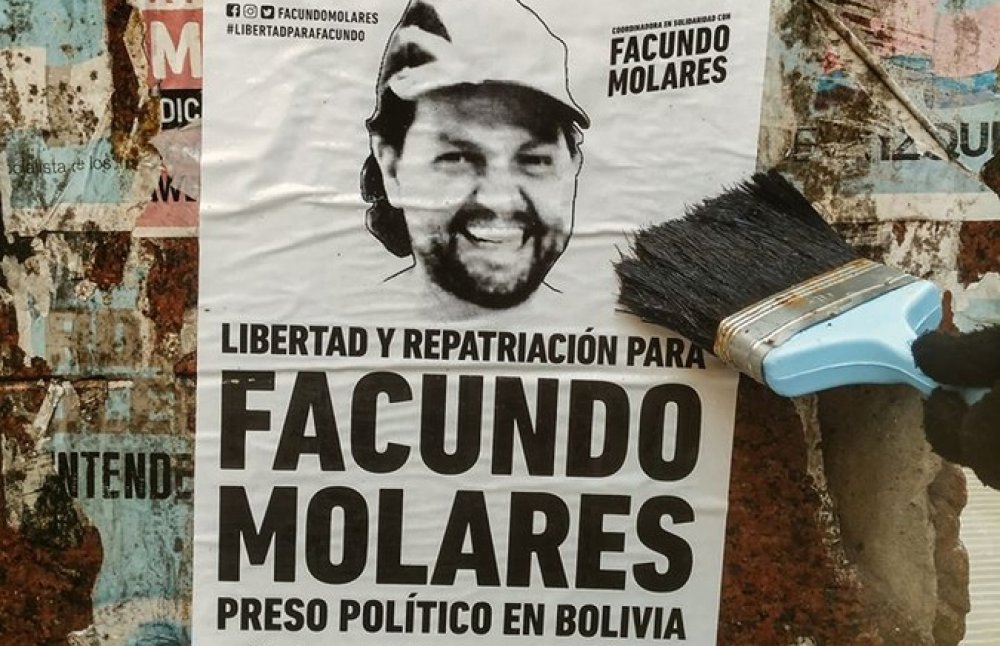 Bolivia: Libertad a Facundo Molares
