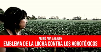 Murió Ana Zabaloy: Emblema de la lucha contra los agrotóxicos
