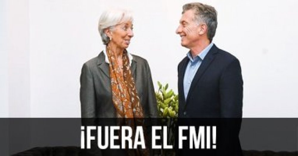 ¡Fuera el FMI!