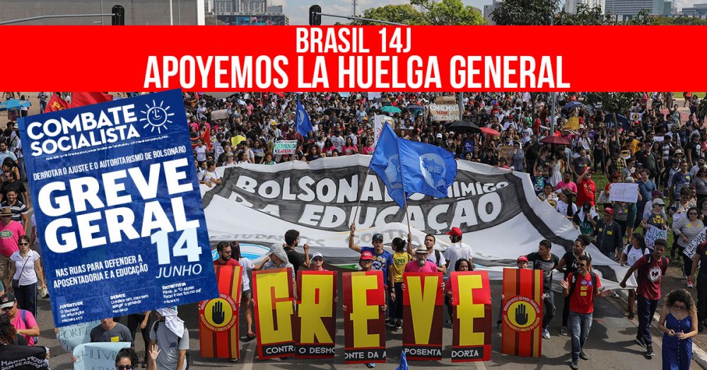 BRASIL 14J: Apoyemos la huelga general