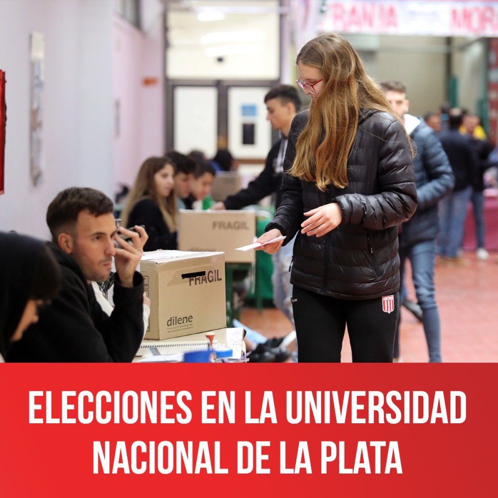 Elecciones en la Universidad Nacional de La Plata