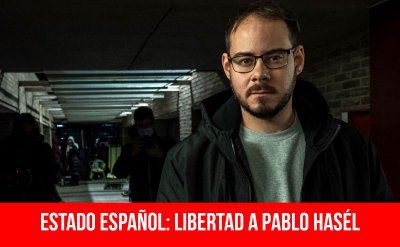 Estado Español: Libertad a Pablo Hasél