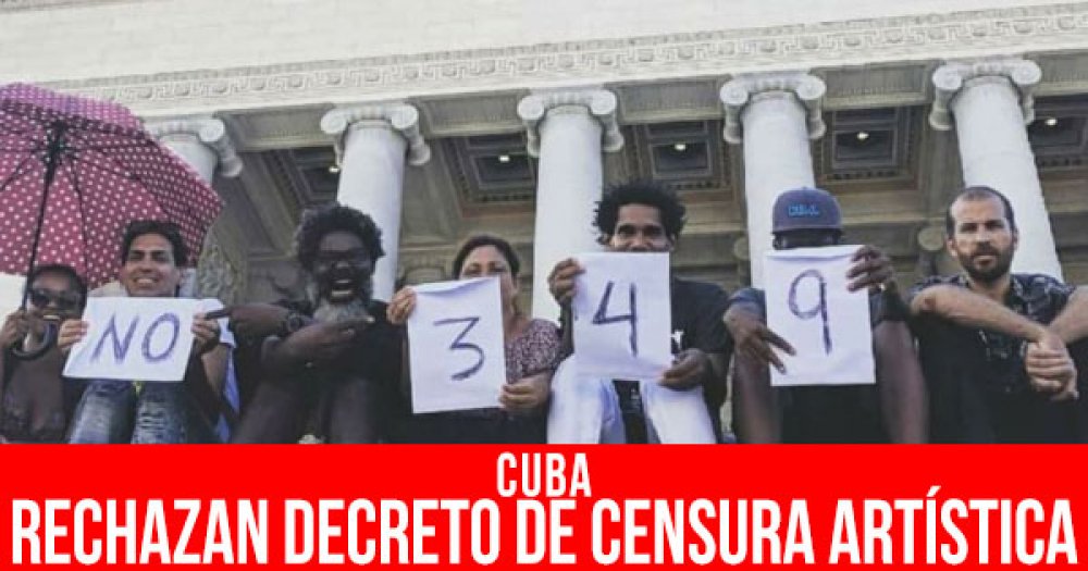 Cuba: Rechazan decreto de censura artística
