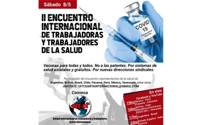 8/5 - II Encuentro Internacional de Trabajadoras y Trabajadores de la Salud