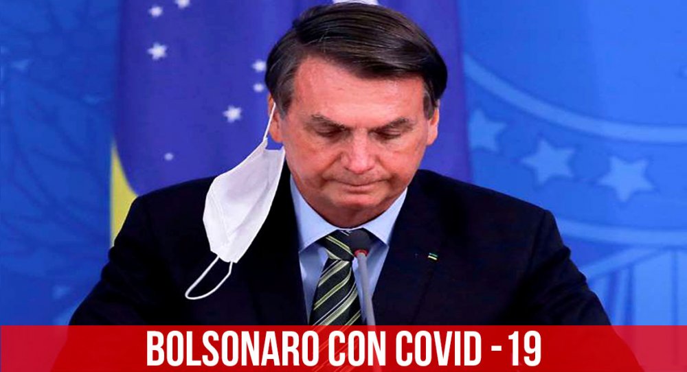Bolsonaro con Covid-19