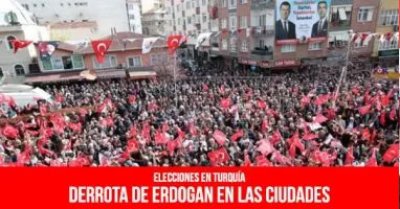 Elecciones en Turquía: Derrota de Erdogan en las ciudades