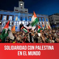 Solidaridad con Palestina en el mundo