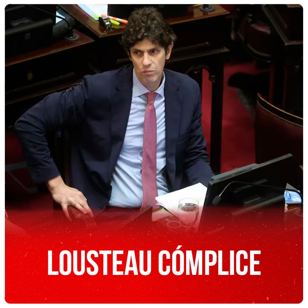 Lousteau cómplice