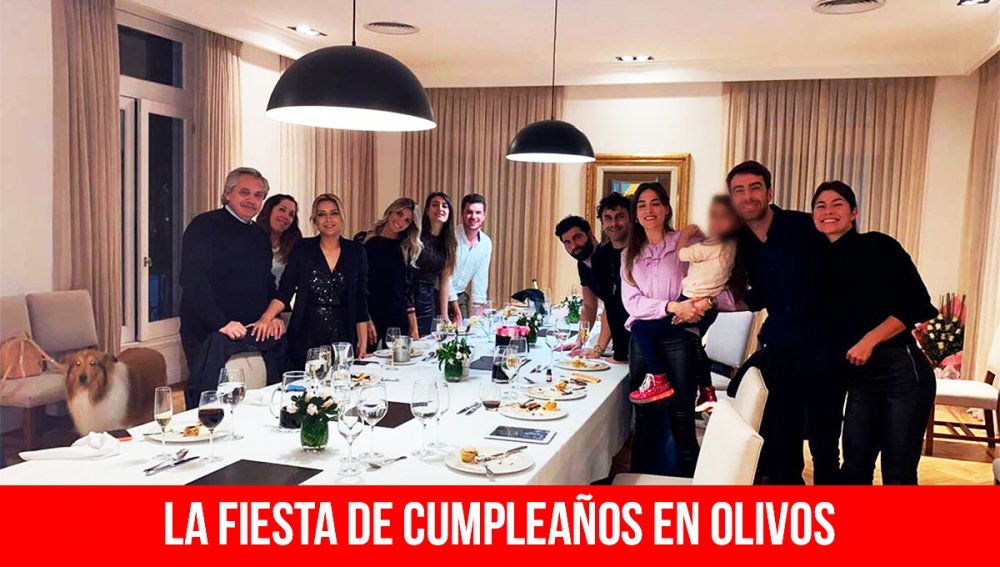 La fiesta de cumpleaños en Olivos