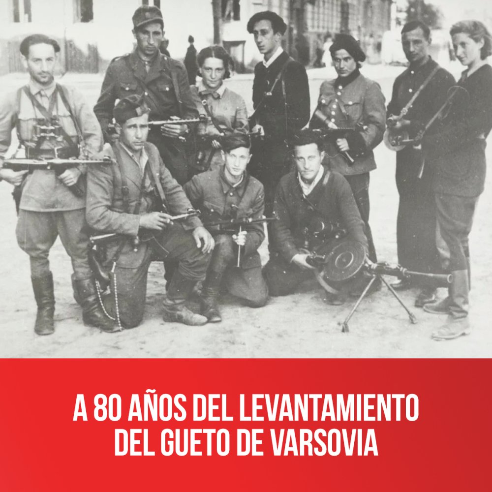 A 80 años del levantamiento del gueto de Varsovia