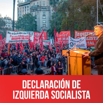 Declaración de Izquierda Socialista