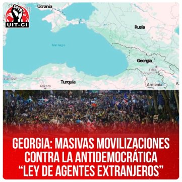 Georgia: Masivas movilizaciones contra la antidemocrática “ley de agentes extranjeros”