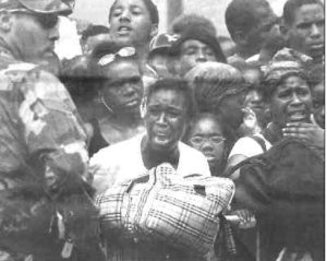 El hurac�n afect� a la empobrecida poblaci�n afroamericana.