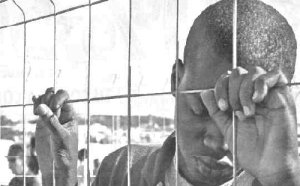 Rejas y alambres de puas para evitar el ingreso al �Primer Mundo�