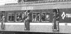 L�nea Sarmiento. La gente viaja como ganado