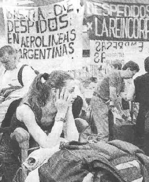 Demoras para los pasajeros. Culpa de la empresa, no de los trabajadores.