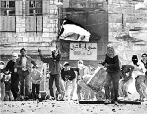 Nace la Intifada: Rebelin de las piedras. Gaza 1987