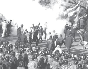 Manifestaci�n reprimida por Lukashenko