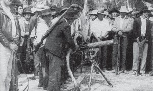 Milicia obrera en La Paz, 1952